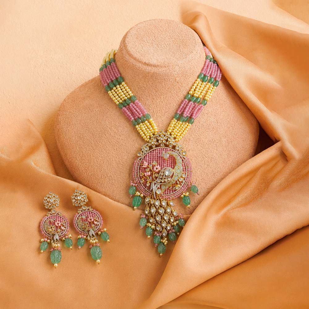 Luxury Diamond Necklace Set in Delhi | Delhi Diamonds