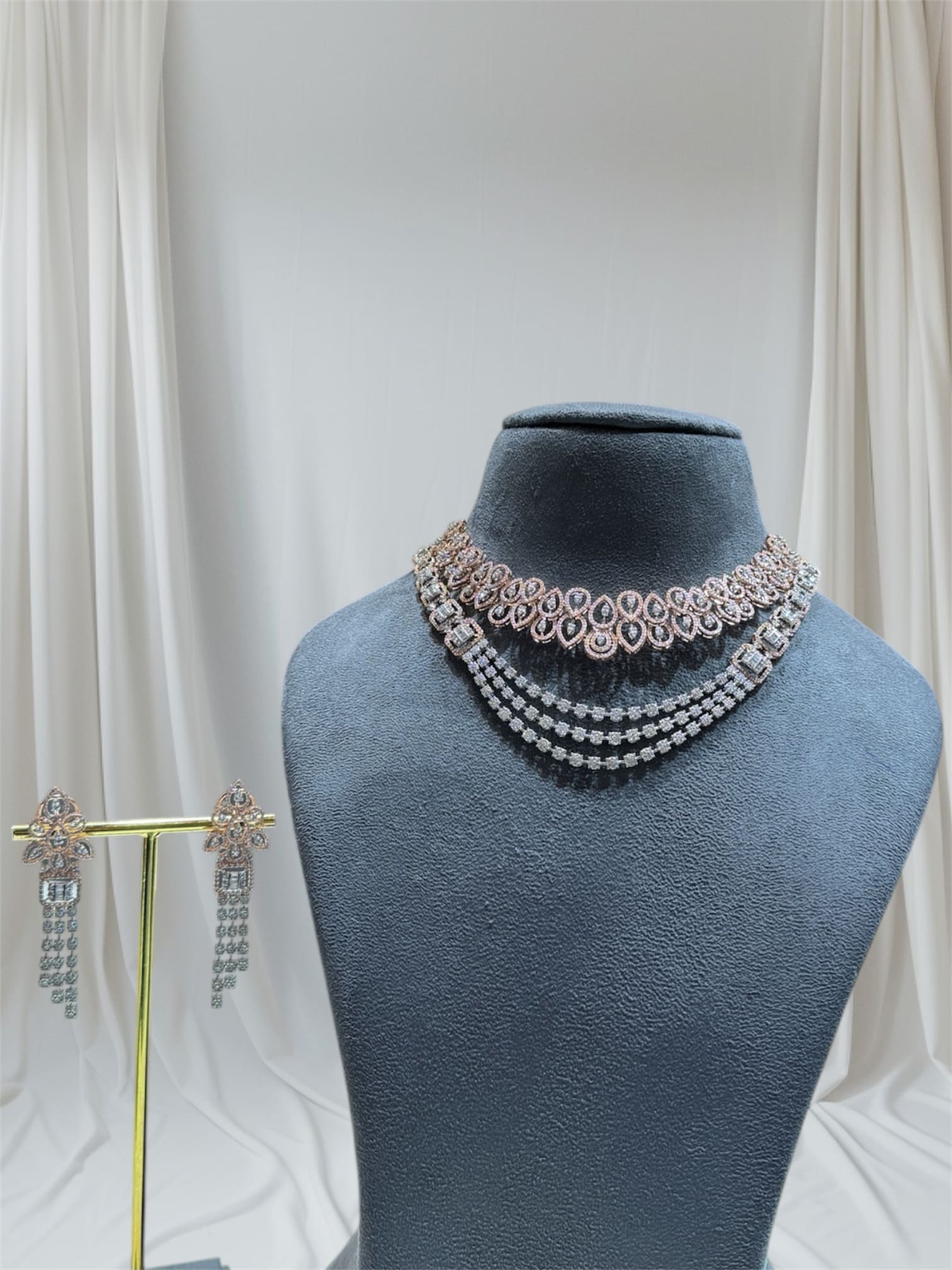 Diamond Necklace (BNS2454)