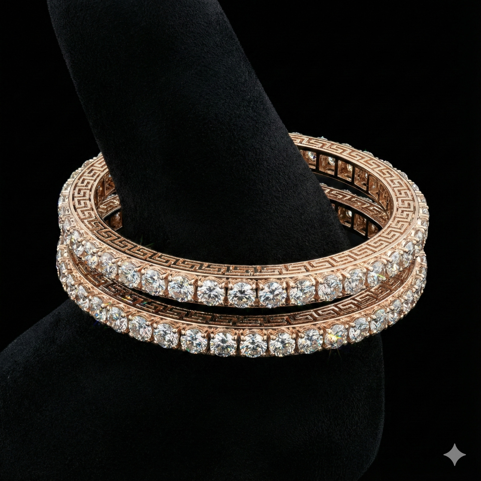 Dia Bangles 14Kt (BBL1431)