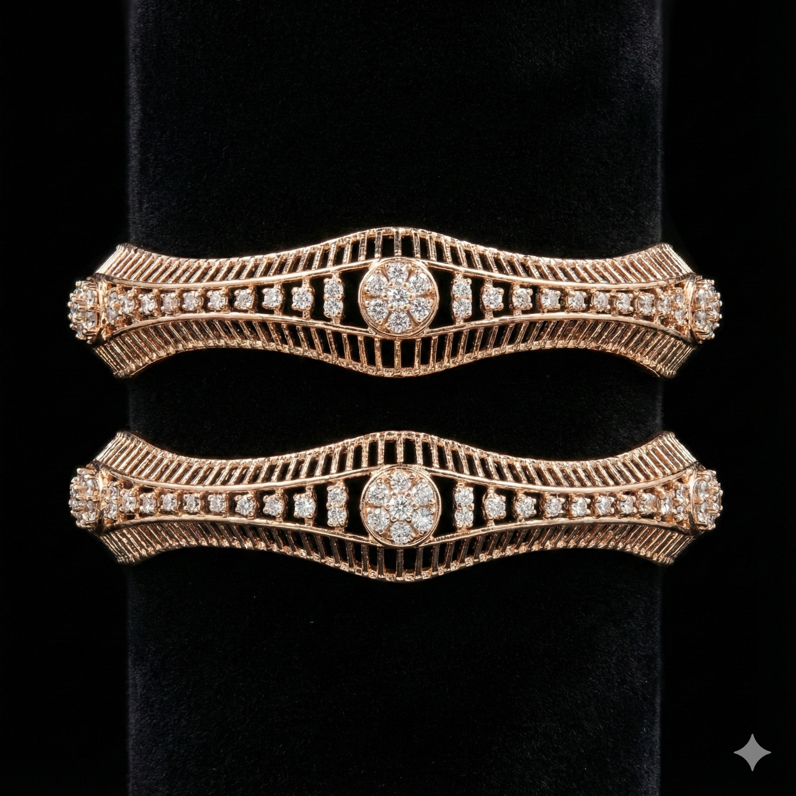 Dia Bangles 14Kt (BBL1546)